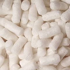 PACKING PEANUTS BIODEGRADABLE  WHITE 14CU.FT BAG