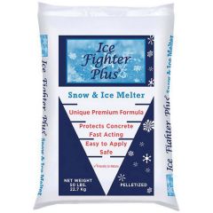 ICE FIGHTER PLUS 50LB BAG ICE  MELT