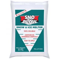 SNO PLOW SNOW AND ICE MELT 50LB BAG
