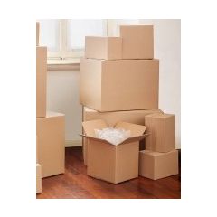 CORRUGATED BOX 24X12X12  KRAFT 20/BD