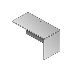 RETURN DESK 48x24 ESPRESSO 