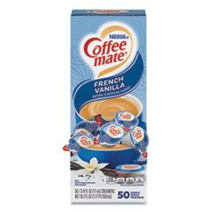 LIQUID COFFEE CREAMER FRENCH  VANILLA 0.38oz MINI CUPS 50/PK