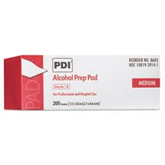 PDI ALCOHOL PREP PAD 200/BX 
