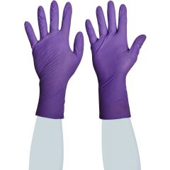 NITRILE EXAM GLOVE 3MIL POWDER FREE PURPLE SMALL 10/200