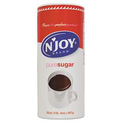 N[*]JOY PURE SUGAR CANE 20oz  CANISTER 3/PK