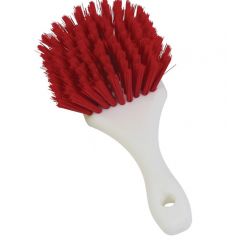 UTILITY BRUSH POLYESTER RED 9" 12/CS