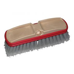 VEHICLE BRUSH W/ FEATHER TIP FLO-THRU 10" 6/CS 8#