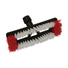 DECK SCRUB BRUSH W/ SWIVEL JOINT 10" 12/CS
