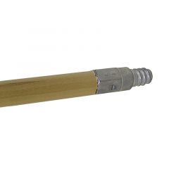 WOOD HANDLE WITH METAL THREADS 15/16" 60"