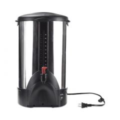 50 CUP PERCOLATING URN  STAINLESS STEEL