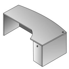 J-DESK RIGHT CORNER 78x30 PARK  CITY