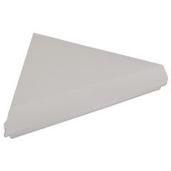 SBS PAPERBOARD PIZZA CLAMSHELL  CONTAINER 9.25x9x1.7 WHITE 