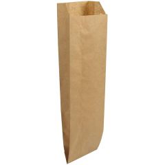 PAPER QUART LIQUOR BAG KRAFT  4.25X2.50X16 500/CS