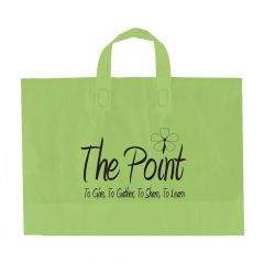 SOFT LOOP HANDLE BAG 16X15X6  CITRUS GRN 250/CS