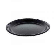 LAMINATED FOAM PLATE 10.25"  BLACK 4/135