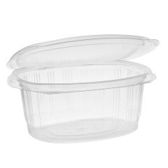 HINGED DELI CONTAINER 32oz  CLEAR 280/cs