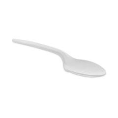 POLYPROPYLENE SPOON  MEDIUMWEIGHT WHITE 1000/CS