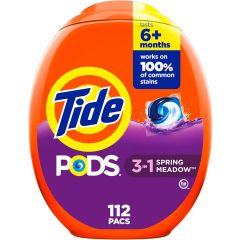 TIDE PODS 112 PODS/TUB 4/CS 