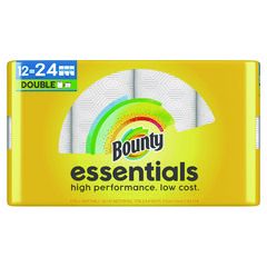 BOUNTY ESSENTIALS SELECT A  SIZE KITCHEN ROLL PAPER TOWELS 
