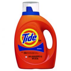 TIDE LIQUID DETERGENT ORIGINAL  SCENT 64 LOADS 84OZ BOTTLE 