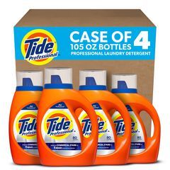 TIDE COMMERCIAL LIQUID LAUNDRY  DETERGENT 4/105OZ