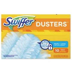 SWIFFER REFILL DUSTERS  UNSCENTED LIGHT BLUE 10/BOX 4 