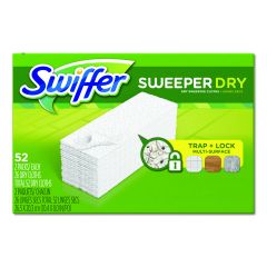 SWIFFER MAX/XL DRY REFILL  CLOTHS 17-7/8x10 WHITE 16/BOX 