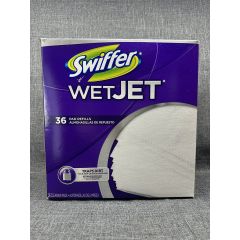 SWIFFER MAX/XL WET REFILL  CLOTHS 16.5X9 WHITE 12/TUB 