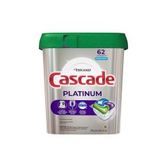[*][*] CASCADE PLATINUM ACTIONPACS  FRESH SCENT 62/BAG 3 BAGS/CS