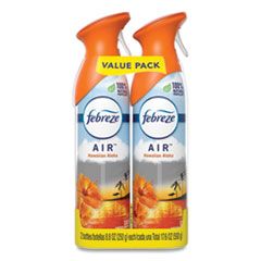 FEBREZE AIR HAWAIIAN ALOHA  8.8OZ AEROSOL 2/PK