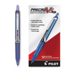 PRECISE V5RT ROLLERBALL PEN RETRACTABLE EXTRA FINE .5MM