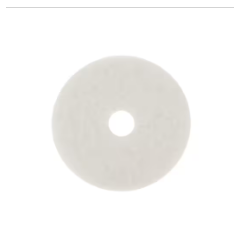 4100 POLISH PAD 18" WHITE 5/CS 