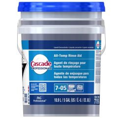[*][*] CASCADE ALL TEMP RINSE AID  UNSCENTED 5GAL