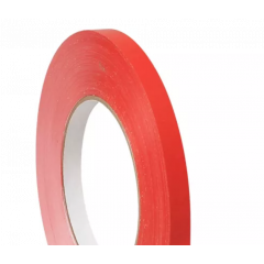 PVC BAG SEALING TAPE 12mm 72yd  RED 144/cs