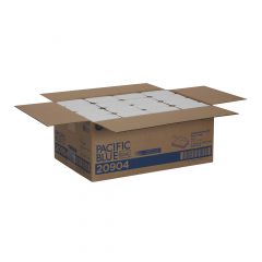 PACIFIC BLUE SINGLEFOLD TOWEL 1PLY WHITE 4000/CS