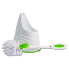 LYSOL TOILET BRUSH AND CADDY  GREEN/WHITE