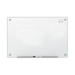 INFINITY MAGNETIC GLASS BOARD 48X36, WHITE SURFACE