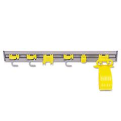 CLOSET ORGANIZER/TOOL HANDLER  34 x 3.25 x 4.25 GRAY