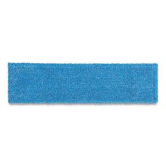 ADAPTABLE FLAT MOP PADS  MICROFIBER 19.5x5.5 BLUE