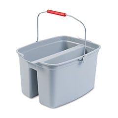 DOUBLE PAIL GREY 19 QT 15X14.5X10