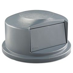 ROUND BRUTE DOME TOP  RECEPTACLE PUSH DOOR 44 GAL 