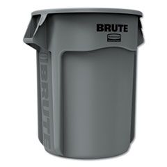 BRUTE VENTED CONT 55GL GRY  3/CS