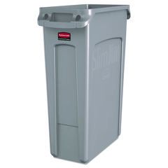 SLIM JIM RECEPTACLE WITH  VENTING CHANNELS 23 GALLON 