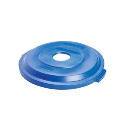 BRUTE RECYCLE CONTAINER TOP BLUE (32 GALLON CONTAINER)