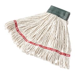 WEBFOOT MOP 5" BAND M WHITE 6/CS
