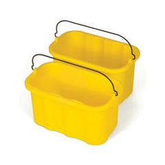 10 QUART HEAVY DUTY CADDY  YELLOW 6/CS