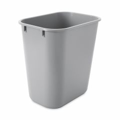 DESKSIDE WASTEBASKET 14 QUART GRAY 12/CS