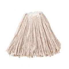 CUT END COTTON MOP 1" BAND 24oz WHITE 12/CS