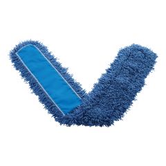 36IN TWISTED LOOP SYNTHETIC  DUST MOP BLUE 12/CASE