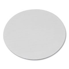 BRIGHT WHITE CAKE CIRCLE 9"  WHITE 100/CS